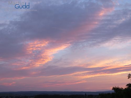 Altocumulus radiatus duplicatus