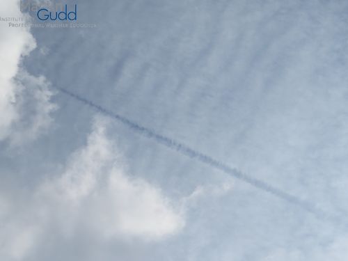 Dissipation Trail in Altocumulus (2)