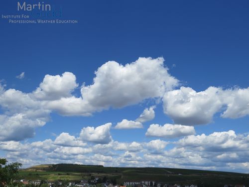 Wolkengattungen - Beispiel Cumulus